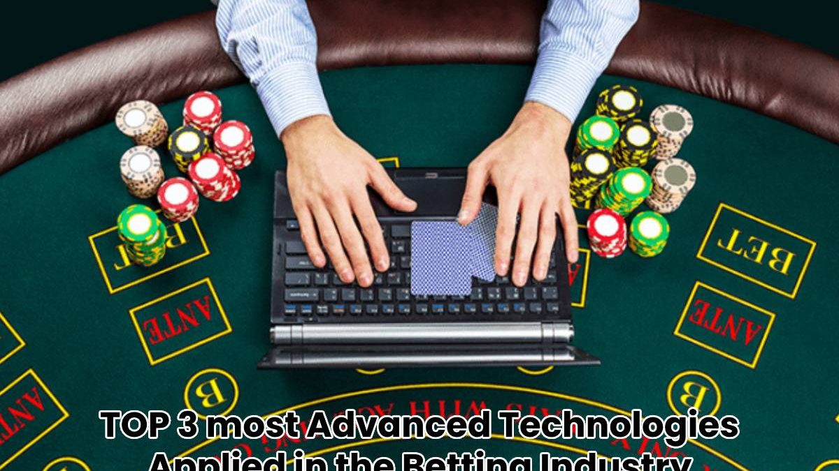 TOP 3 most Advanced Technologies Applied in the Betting Industry