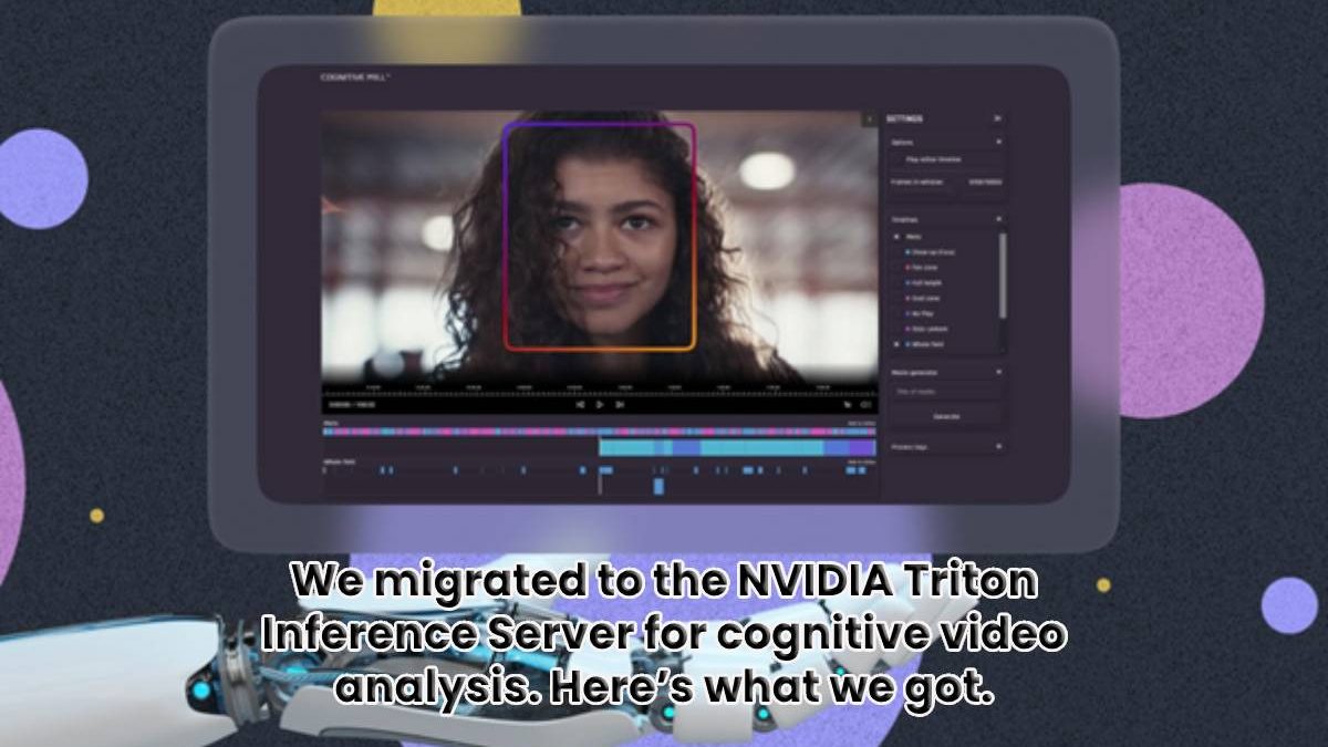 We migrated to the NVIDIA Triton Inference Server for cognitive video analysis. Here’s what we got.