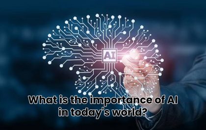 What is the importance of AI in today's world?