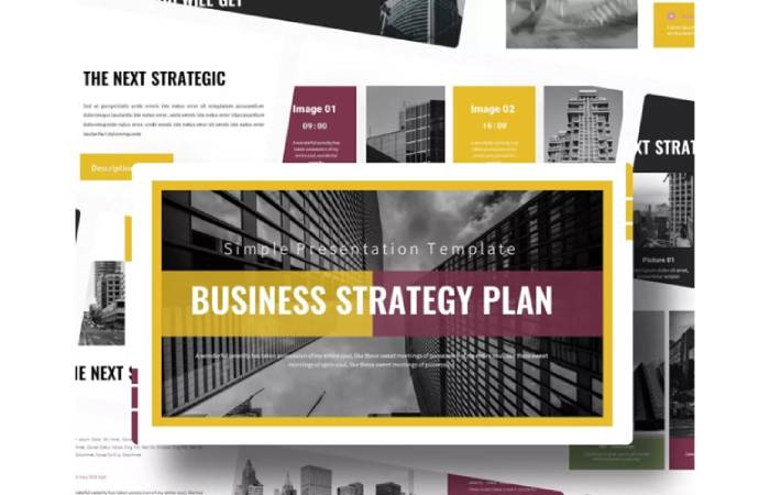 Business Strategy Plan Keynote Template