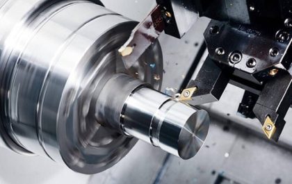 What is the process of manufacturing CNC-turned parts?