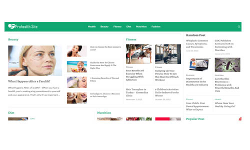 Prohealth Site