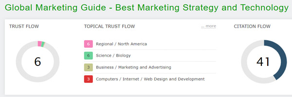 Trust Flow of Global Marketing Guide