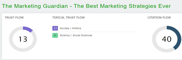 Trust Flow of The Marketing Guide