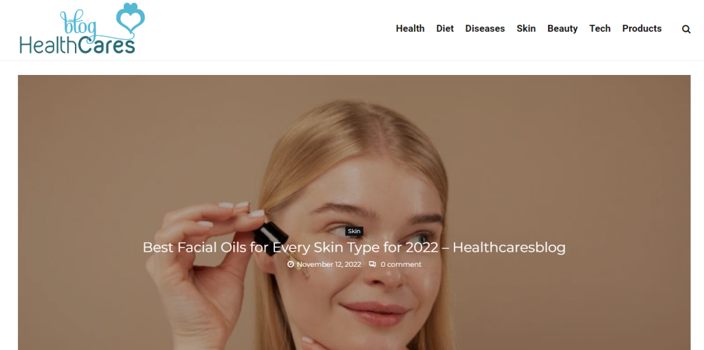 Healthcaresblog homepage