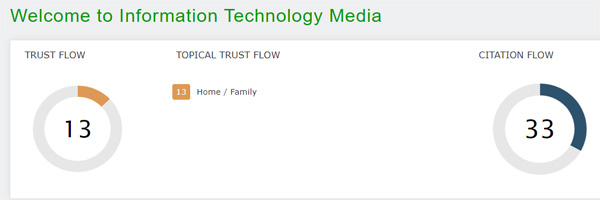 Trust Flow of Information Technology Media