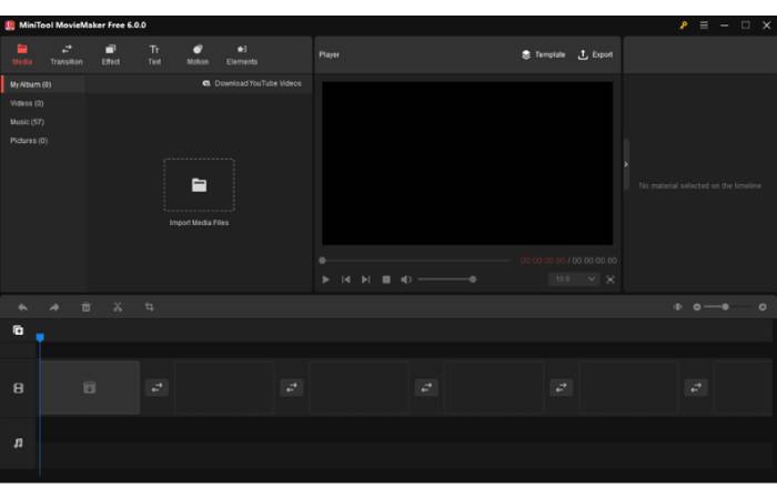 MiniTool MovieMaker Review – Interface