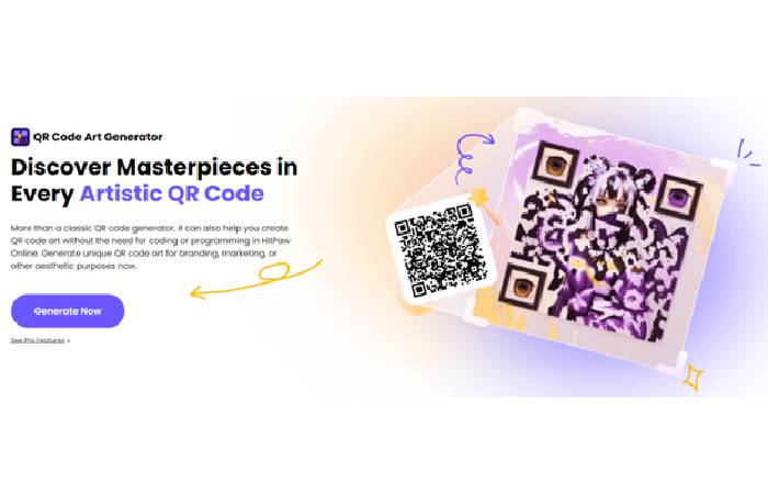 Introducing The Best In The Business - HitPaw Online QR Code Art Generator