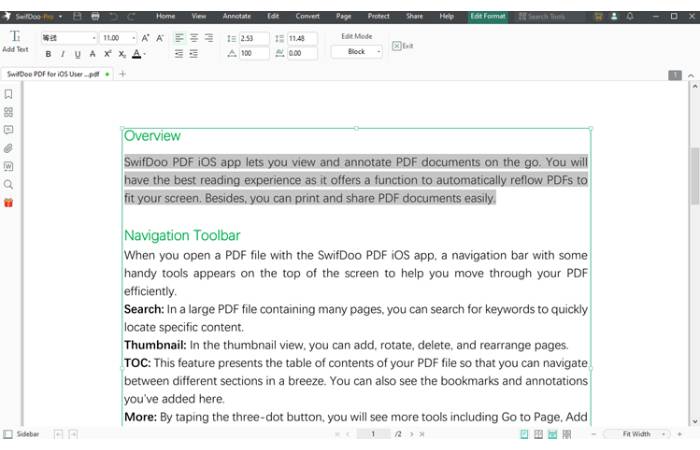 Way 2: Copy Text from a PDF Using Adobe