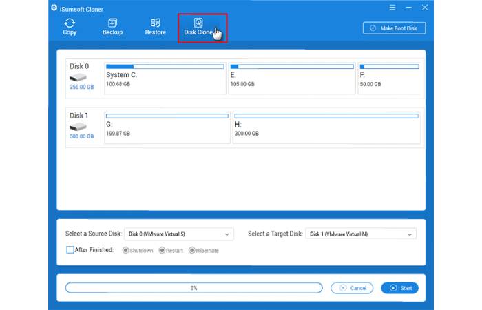 How to Clone a Hard Drive on Windows 10/11 Step 1