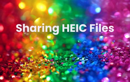 Sharing HEIC Files