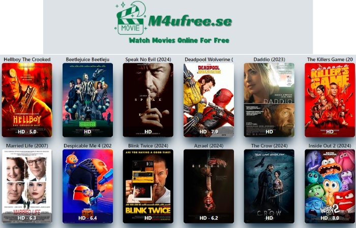 M4ufree website