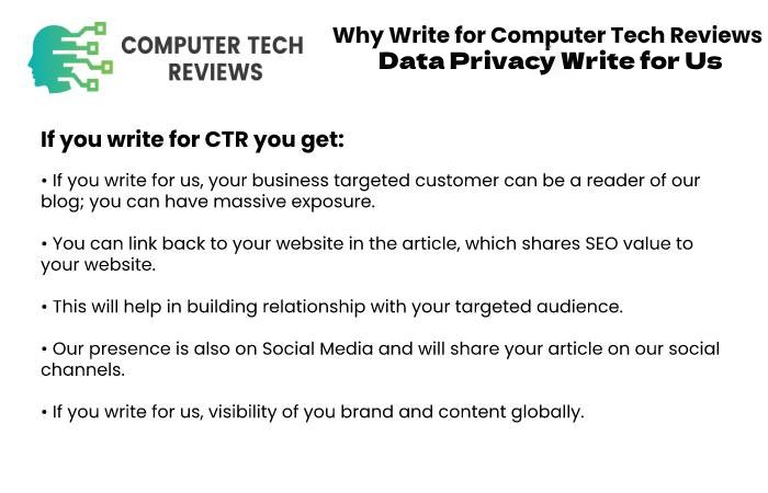 Data Privacy Why Write for Us