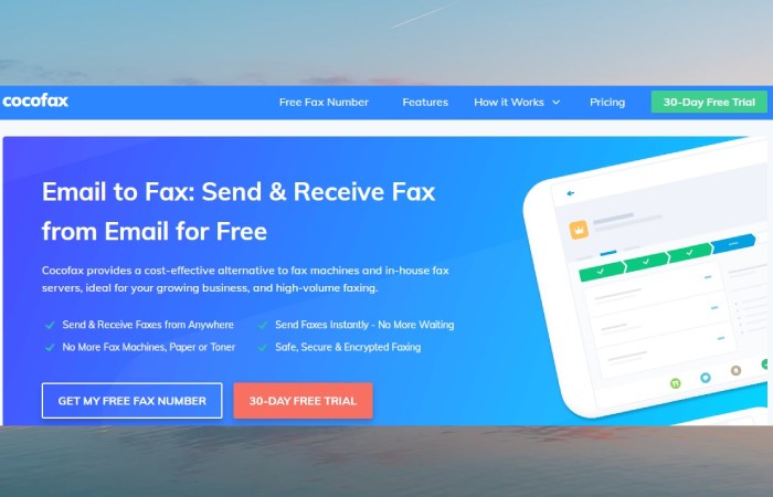 CocoFax email