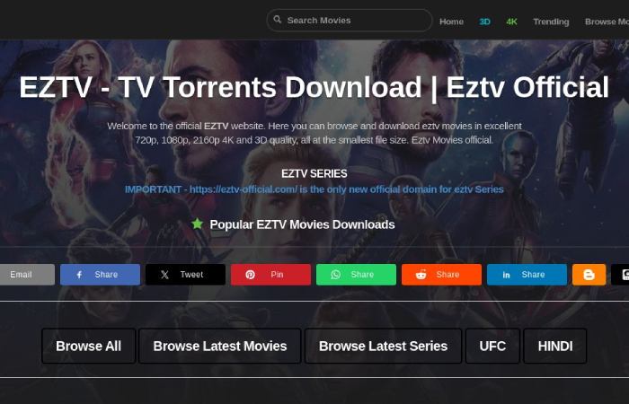 EZTV torrent