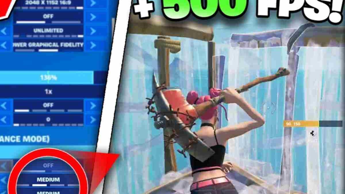 Increase FPS in Fortnite in 2025 on a Weak PC or Notebook