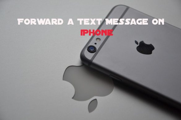 Forward a Text Message On iPhone