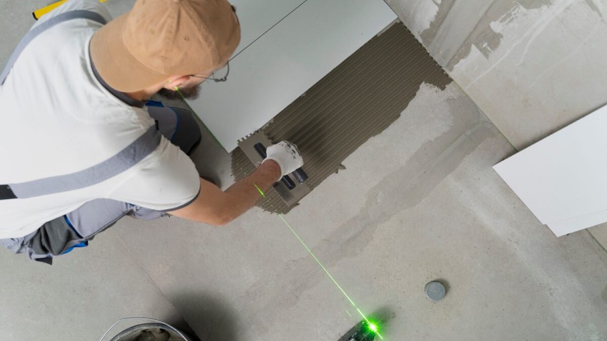 How to lay cement tiles quickly and easily?