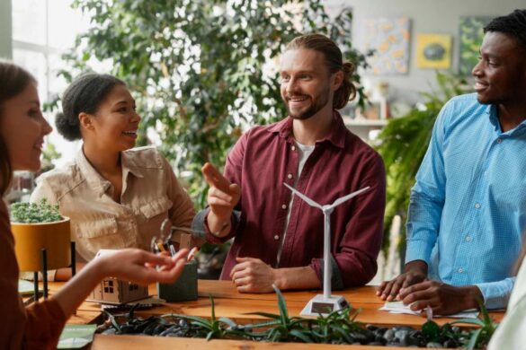 Producers and Consumers in the Green Energy Sector