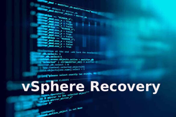 vsphere recovery