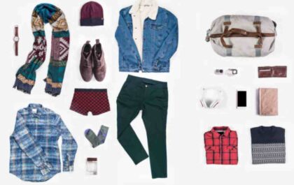 Flat Lay Clothes Photography
