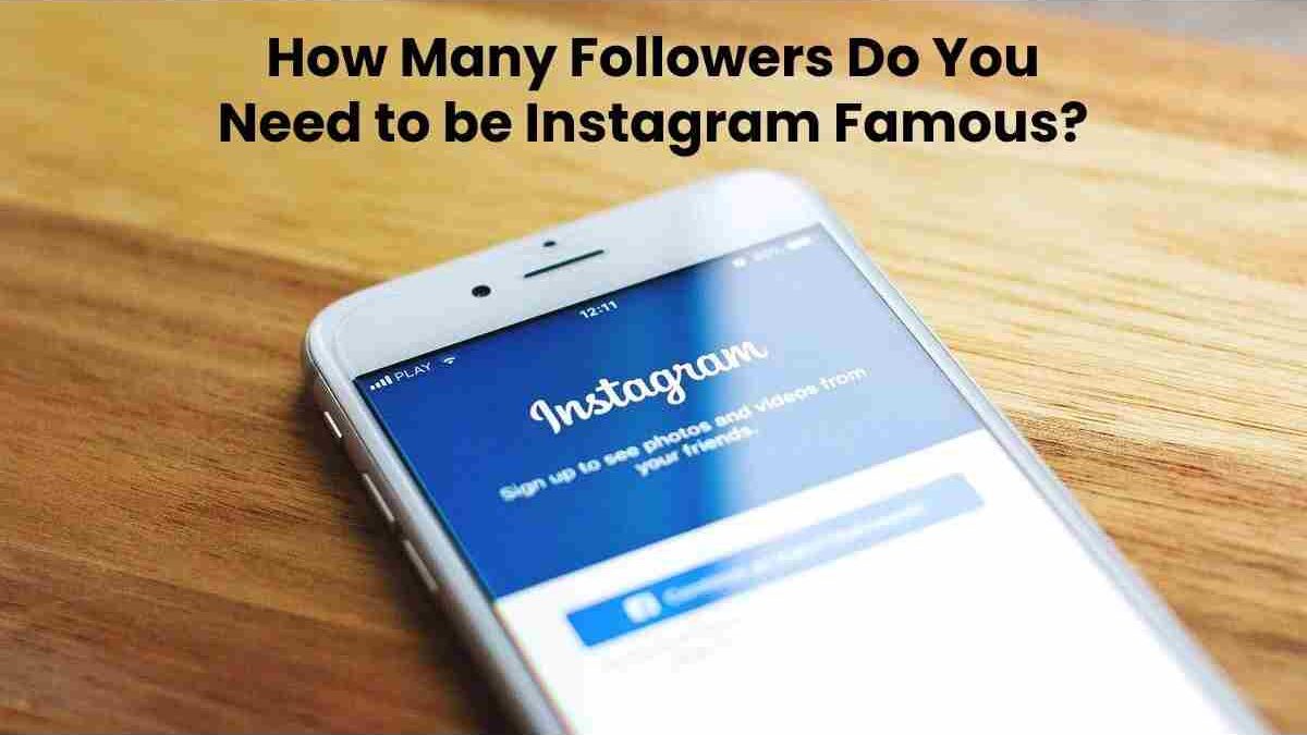 How Many Followers Do You Need to be Instagram Famous?