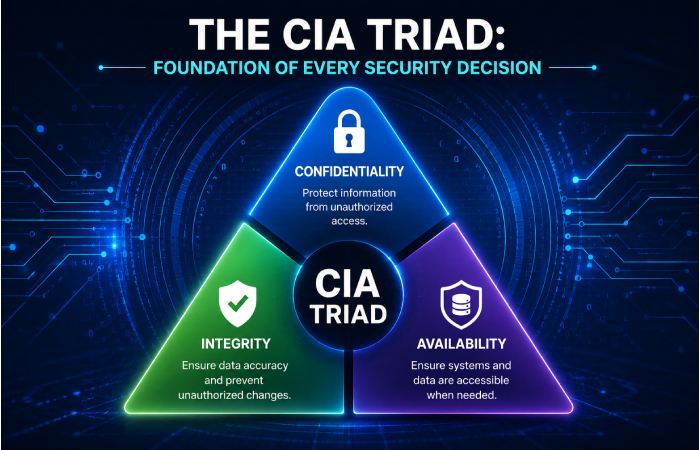 Importance of Cyber Security: Complete 2026 Guide 1 The CIA Triad Foundation of Every Security Decision