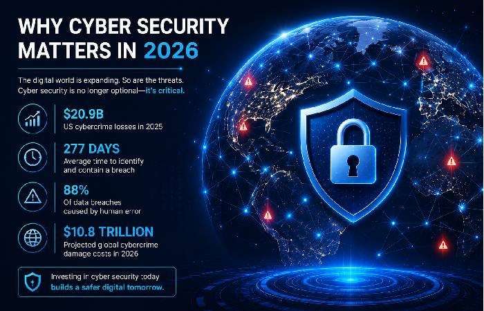 Importance of Cyber Security: Complete 2026 Guide 2 Why Cyber Security Matters in 2026
