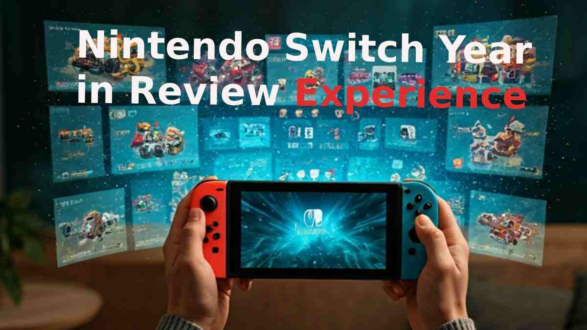 Dive into Your Nintendo Switch Year in Review Experience