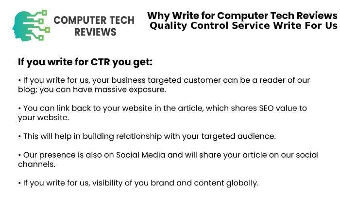 Quality Control Service why Write For Us