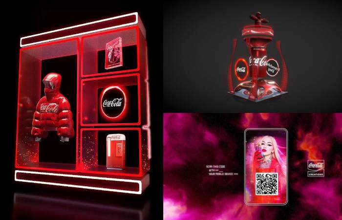coca cola nft virtual events