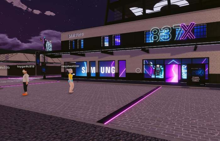 samsung decentraland store