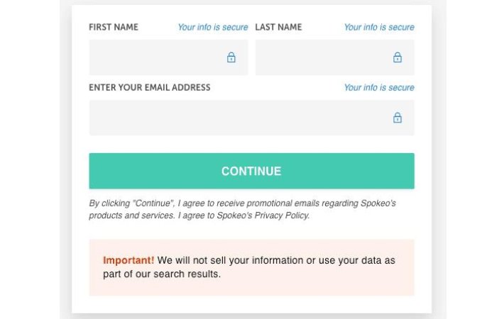 Remove Data from Spokeo 1