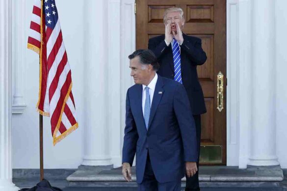 Trump lashes out at Romney