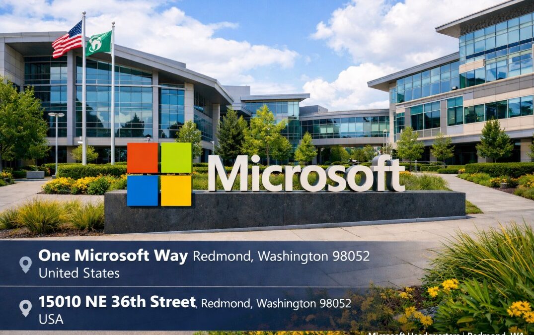 Microsoft Headquarters Address (2026 Updated)