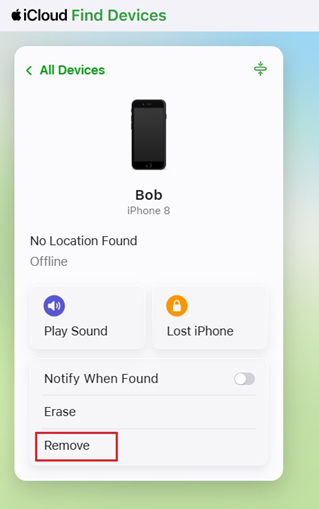 Contact the Previous Owner to Remove Activation Lock