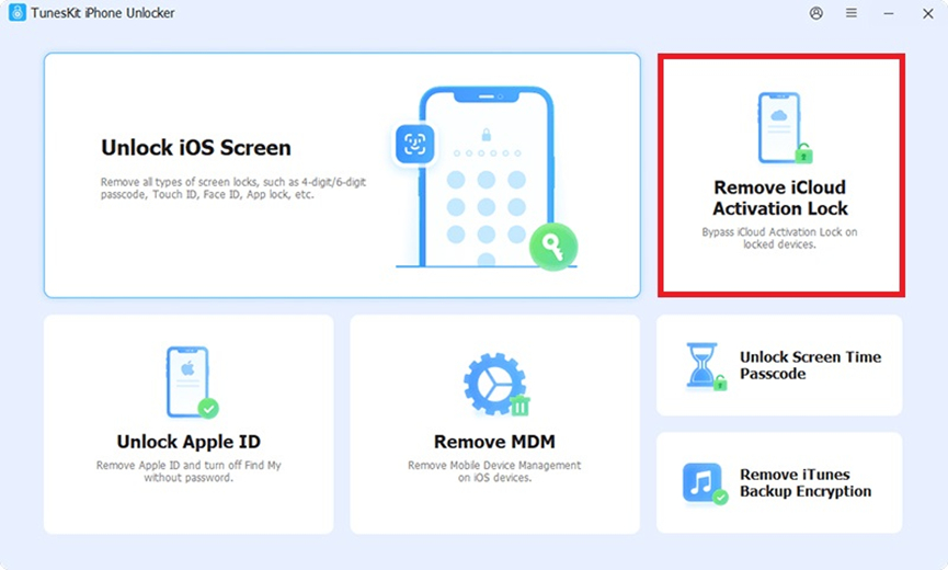 Launch the Program and Connect Your Device
