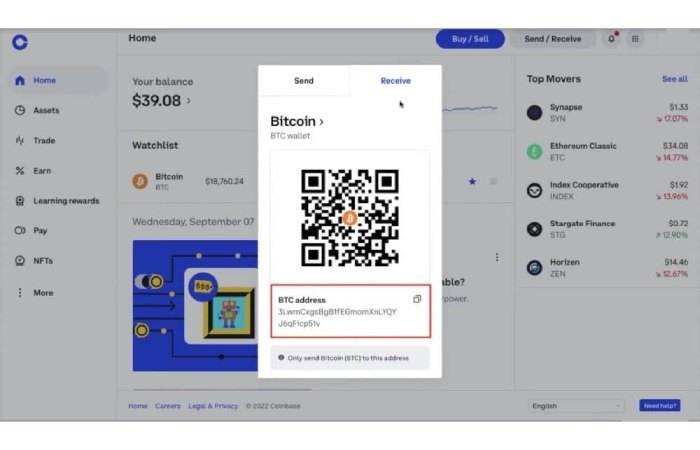 Share Your Payment Address