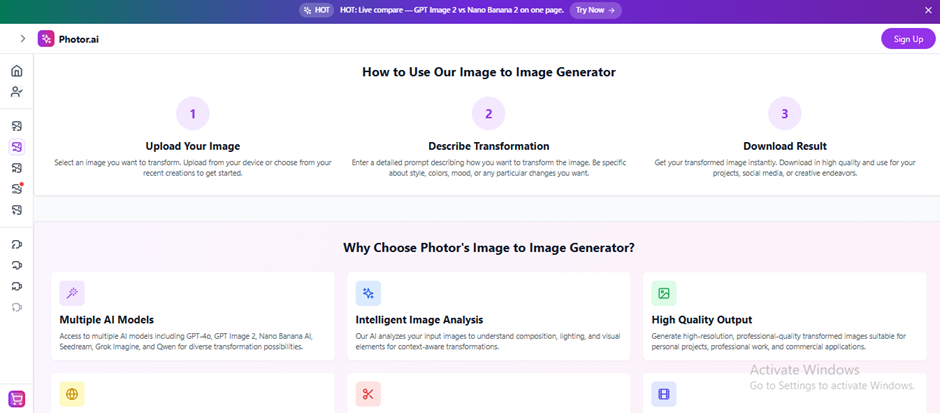 Step-by-Step: How Image-to-Image AI Works in Photor.ai