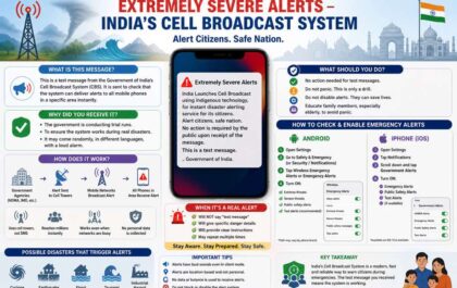 Extremely Severe Alerts - India's Cell Broadcast System