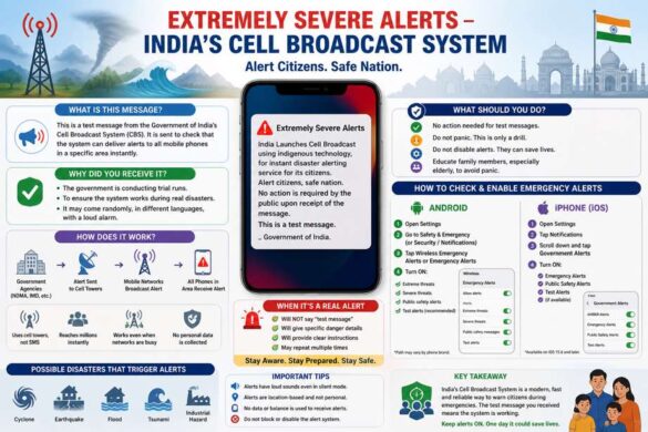 Extremely Severe Alerts - India's Cell Broadcast System