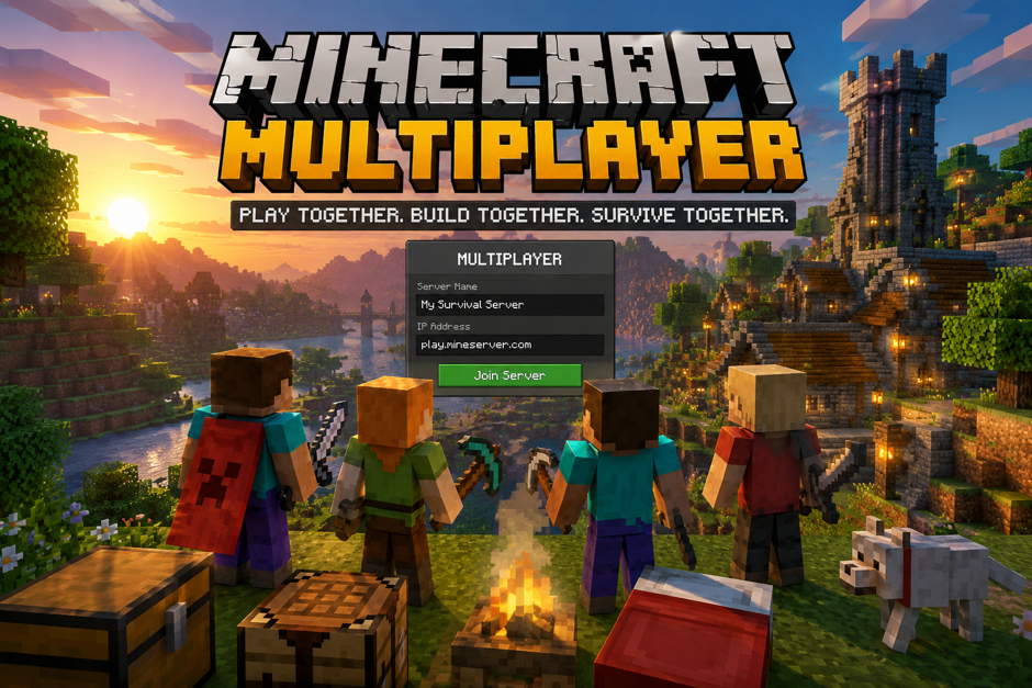 Joining a multiplayer world