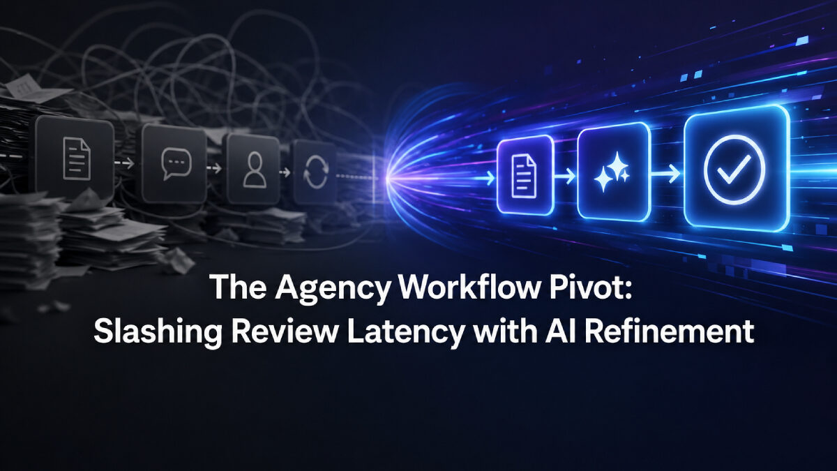 The Agency Workflow Pivot: Slashing Review Latency with AI Refinement