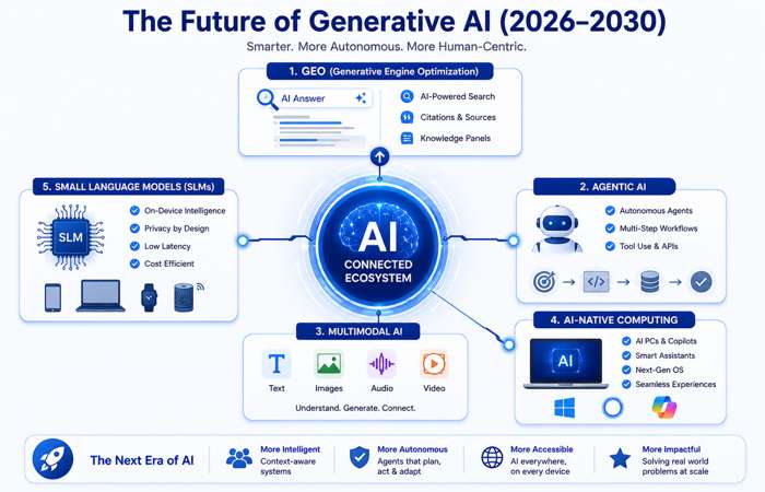 The Complete Guide to Generative AI (2026) 6 The Future of Generative AI