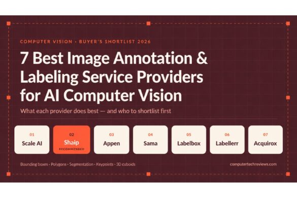 7 Best Image Annotation & Labeling Service Providers for AI Computer Vision