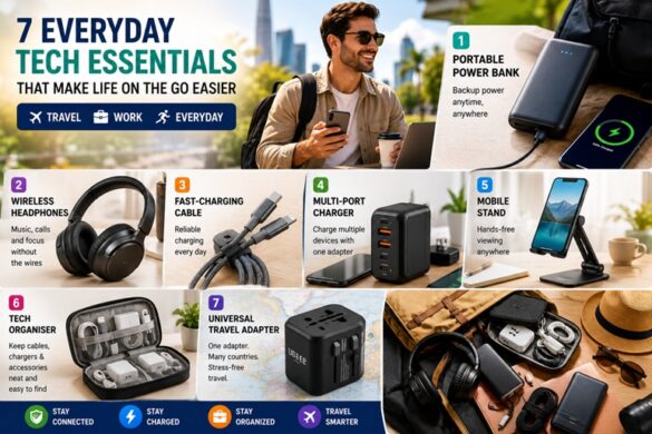 7 Everyday Tech Essentials That Make Life on the Go Easier