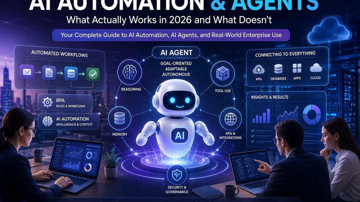 AI Automation & Agents: The Complete Guide (2026)