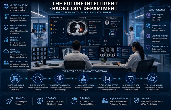 Medical Imaging AI: A Complete Guide for Radiology in 2026 5 future intelligent radiology department