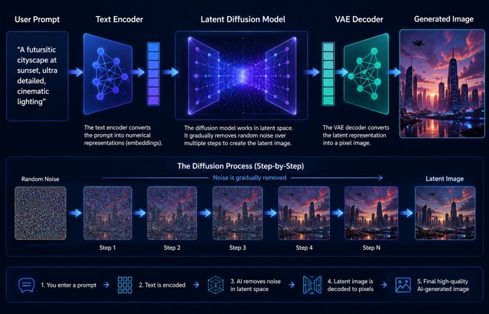 how stable diffusion works
