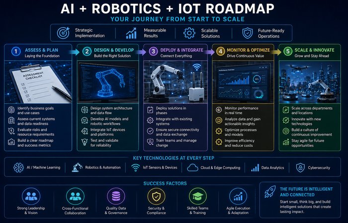 Robotics and IoT AI: The Complete Guide (2026) 5 roadmap